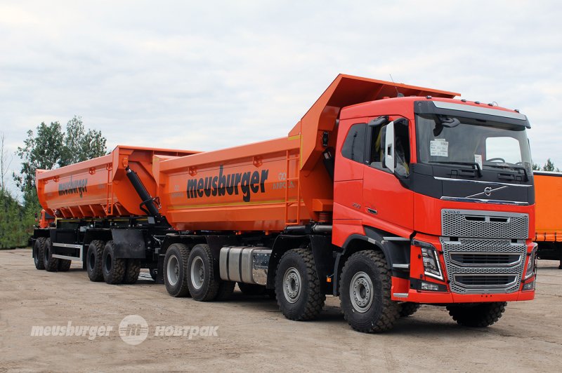 Scania 8x8 самосвал