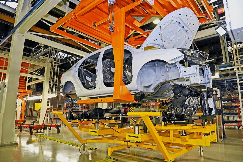 Сборка Lada Vesta