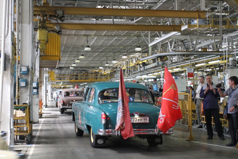 ГАЗ 3110 конвейер завод
