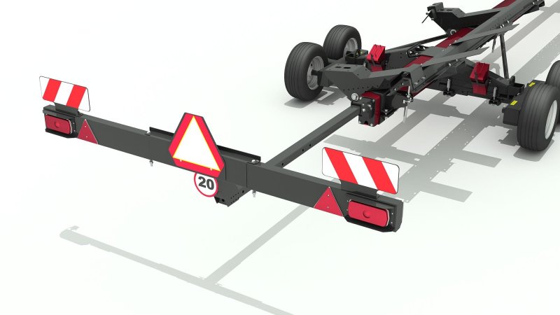 Тележка транспортная двухосная Uni Cart 4000
