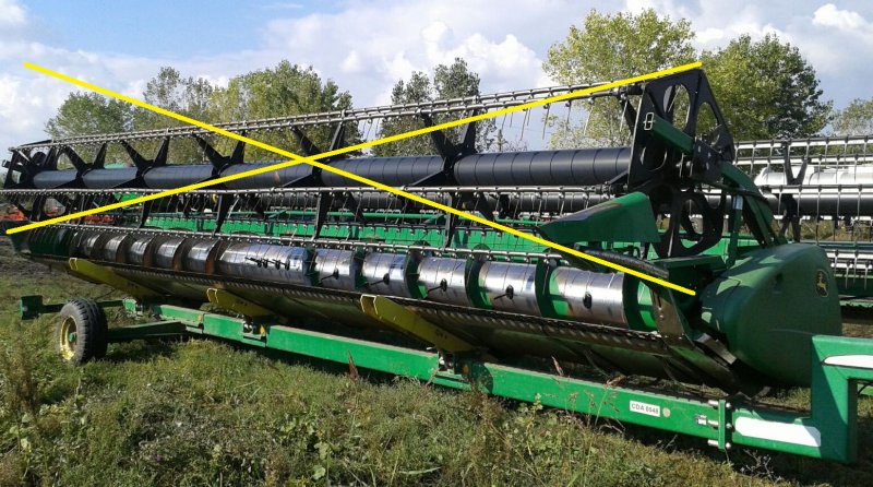 Жатка зерновая John Deere 630r