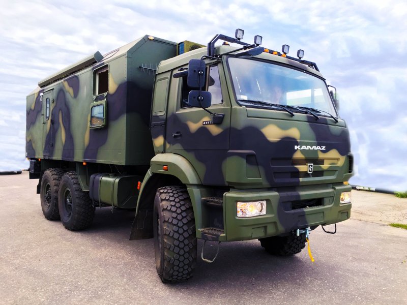 КАМАЗ 43118 военный бортовой