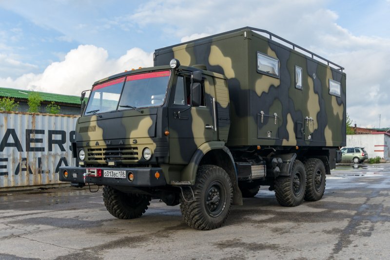 КАМАЗ 4310 кунг автодом
