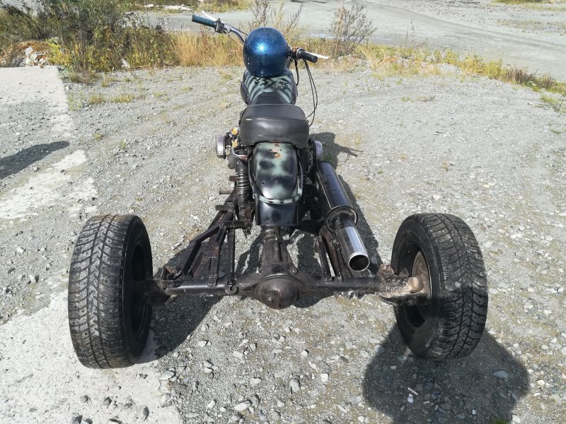 Трайк Урал самоделки