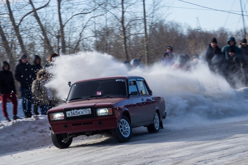 ВАЗ 2107 дрифт Сток