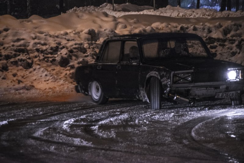 Lada 2107 дрифт