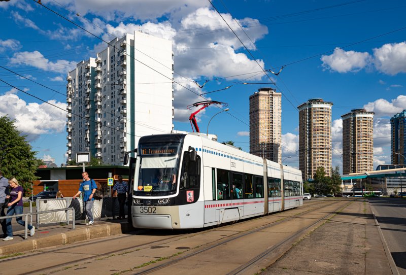 Трамвай Москва 2022