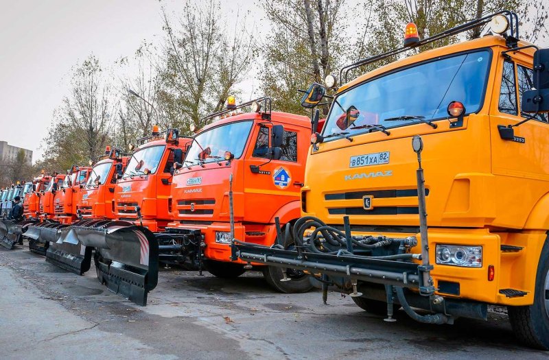 Дорожная уборочная техника