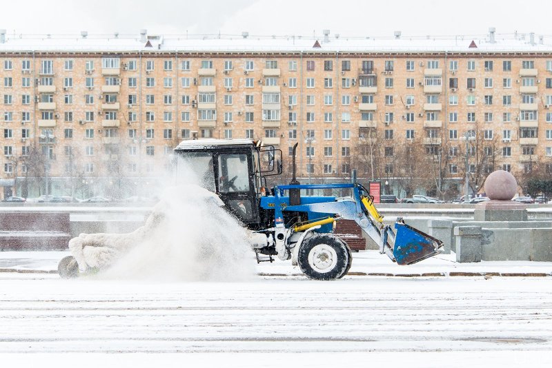 Москва готовится к снегопаду