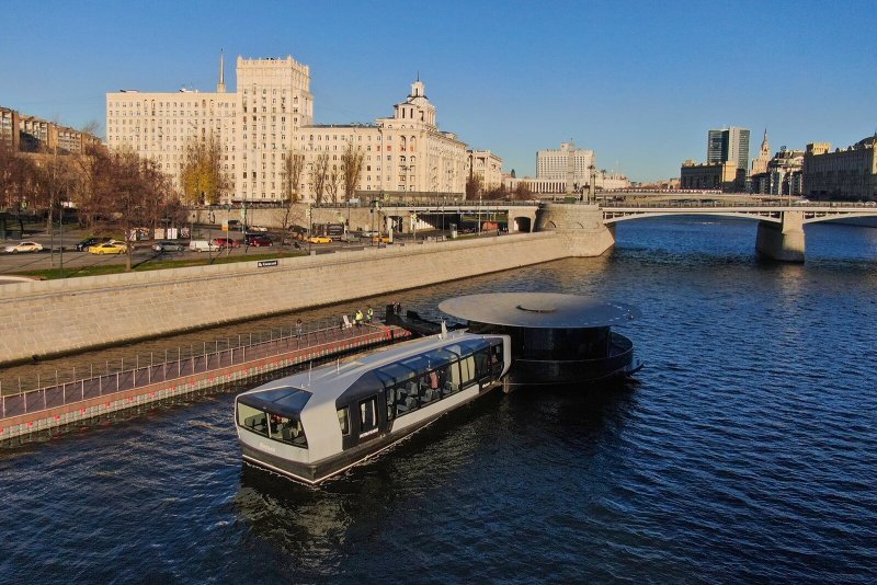Речные трамвайчики Москва 2023