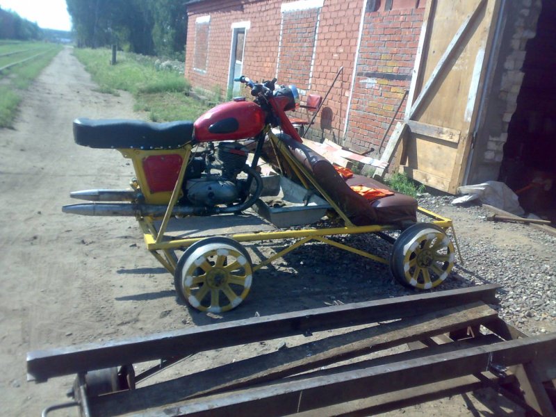 Дрезина Железнодорожная пионерка