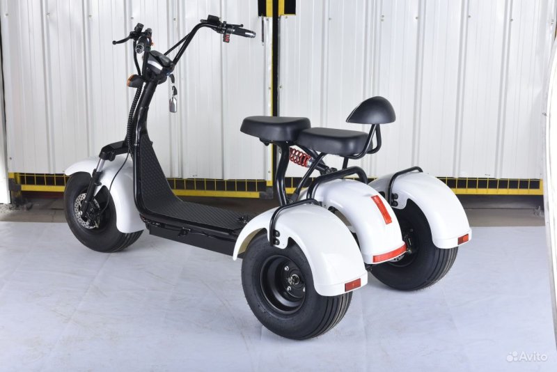 Электротрицикл seev citycoco Trike 1200 w