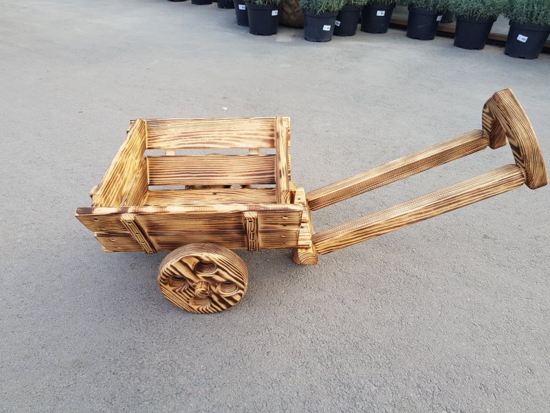 Тележка из березы