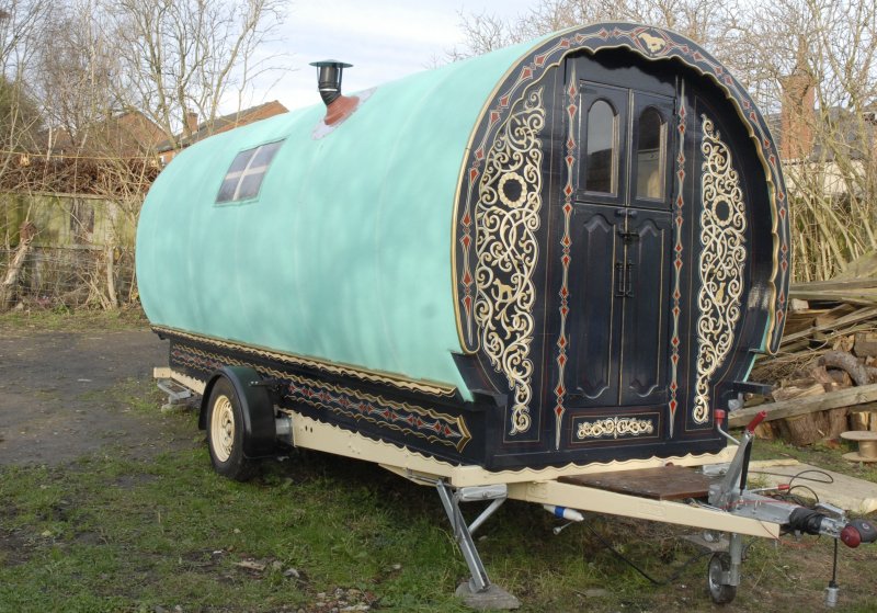 Современная Кибитка на колесах