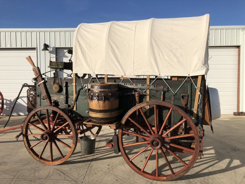 Повозка переселенцев на дикий Запад