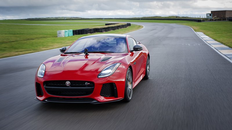 Jaguar f-Type r Coupe 2017 sportscar
