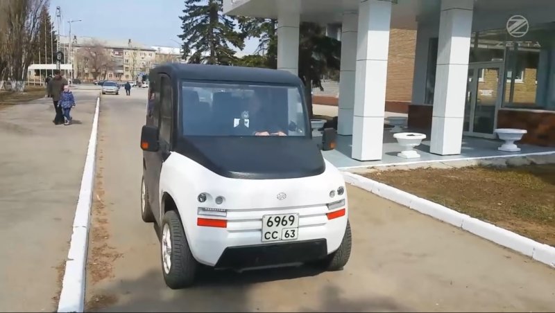 Тольяттинский электромобиль Zetta