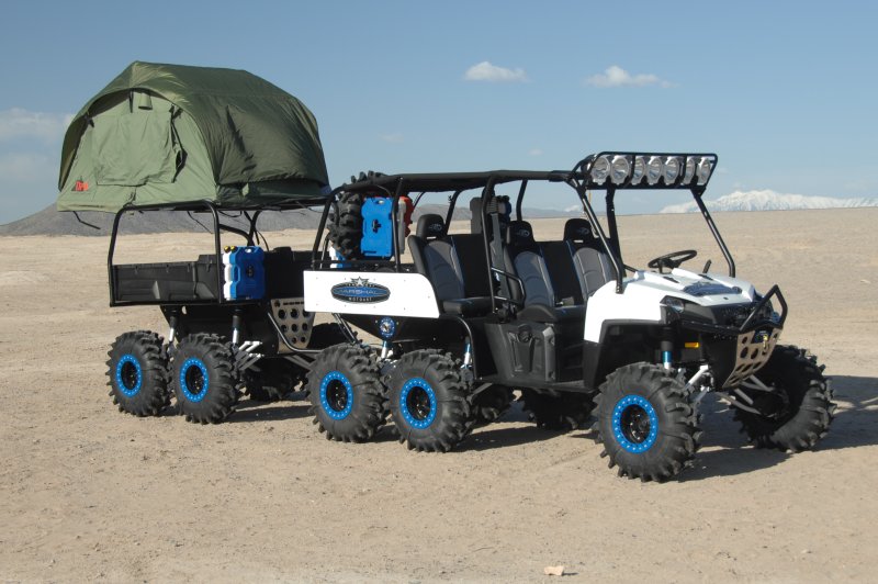 Polaris Ranger 6x6 для путешествий