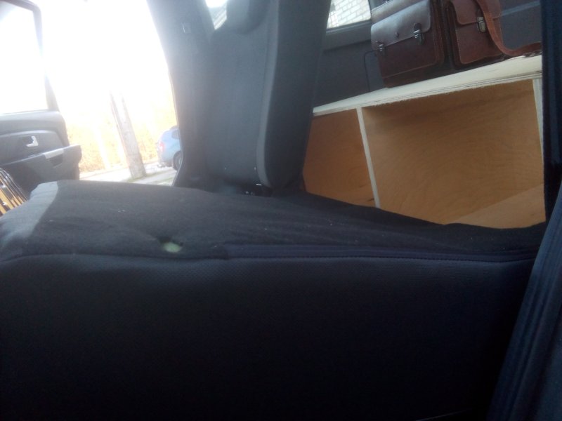 Полка задняя в КАМАЗ со спальником Размеры