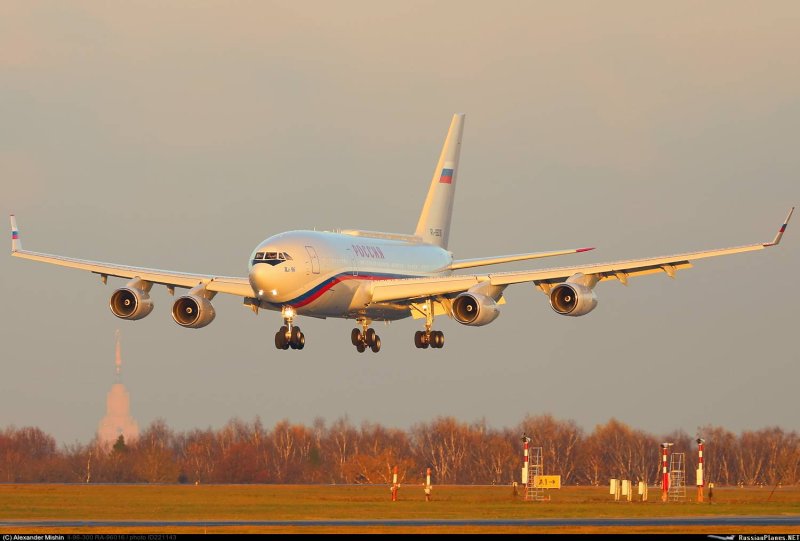 Президентский самолёт ил-96-300пу