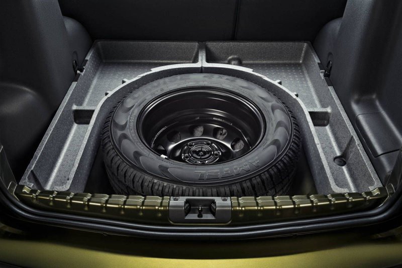 Renault Duster запасное колесо