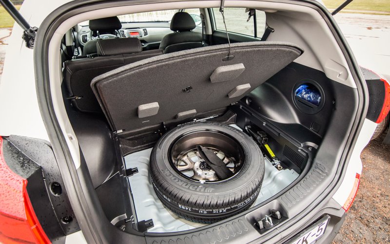 Запаска Hyundai Tucson 2008