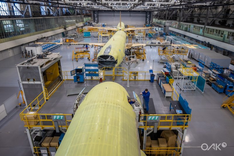 Иркутский авиационный завод МС-21