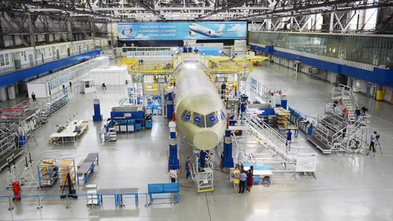 Иркутский авиационный завод МС-21