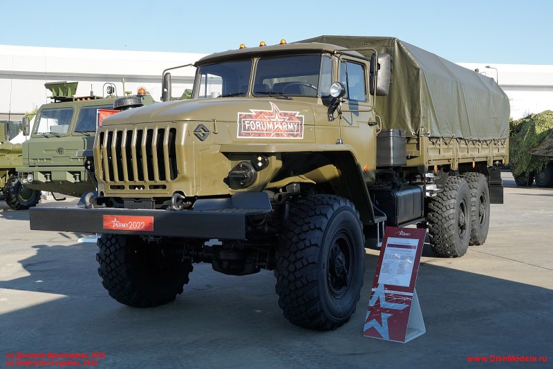 Урал 4320 длиннобазный