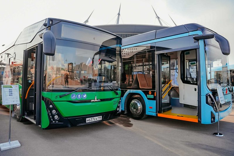 Новый автобус МАЗ 2022