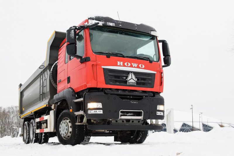 HOWO t5g 8x4 самосвал