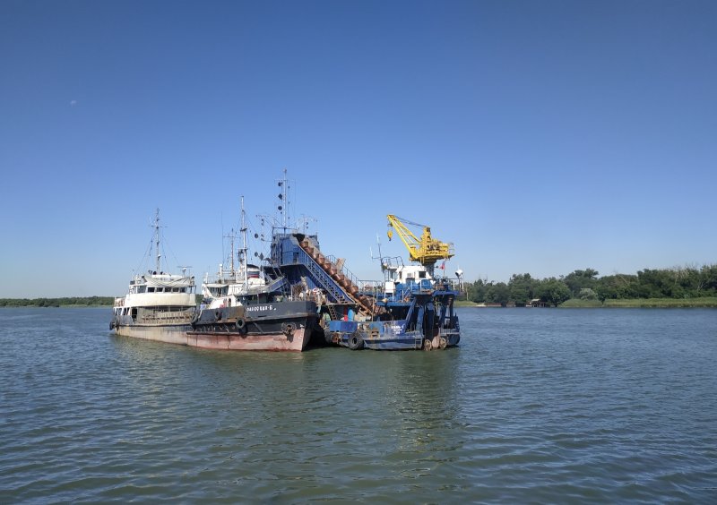 Камский 601 земснаряд