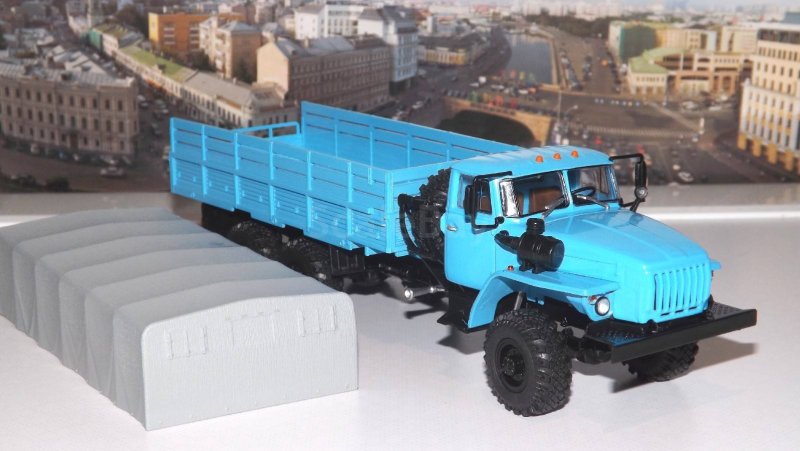 Урал 4320 длиннобазный