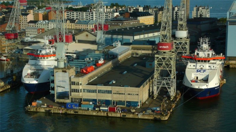Верфь Arctech Helsinki Shipyard