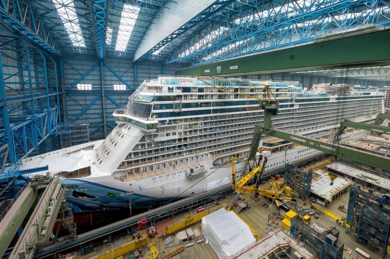 Верфь «Meyer Werft Dockhalle 2» чертежи