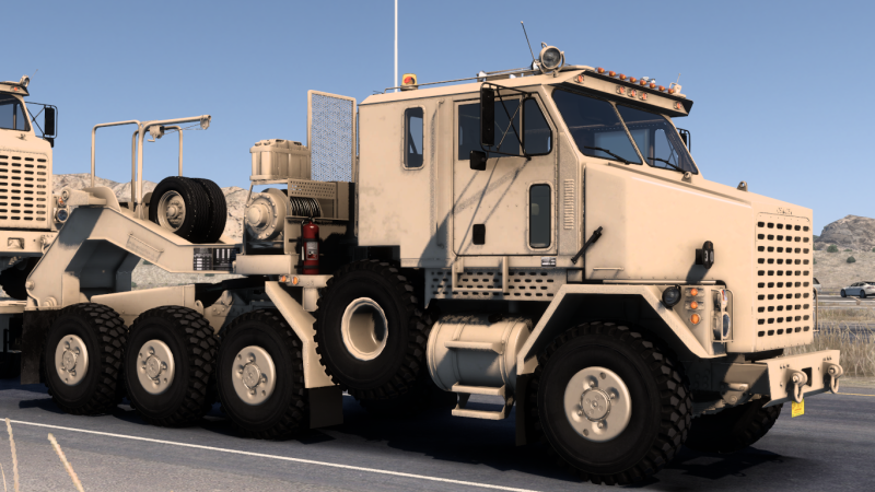 Oshkosh m1070 кабина