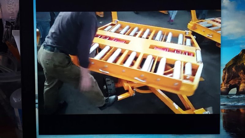 Телега паллетная 30 тонн TBD Owen Holland acd300r Pallet Dolly
