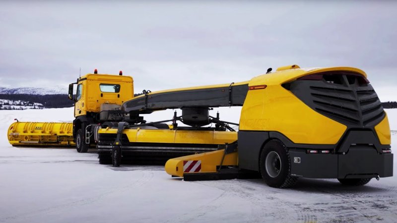 Подметально-уборочная машина Overaasen rs400