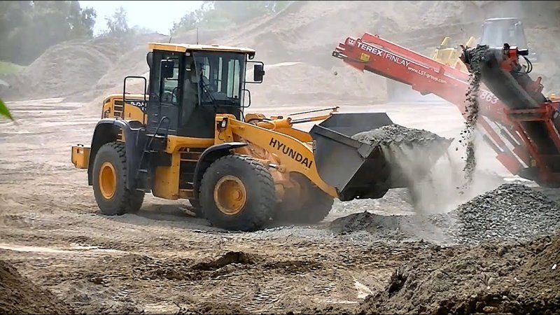 Фронтальный погрузчик Hyundai hl757-9s