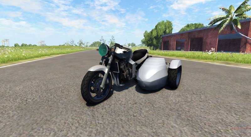 BEAMNG Drive Mods мотоцикл