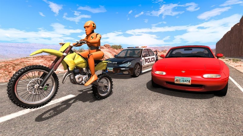 Мопед для BEAMNG Drive