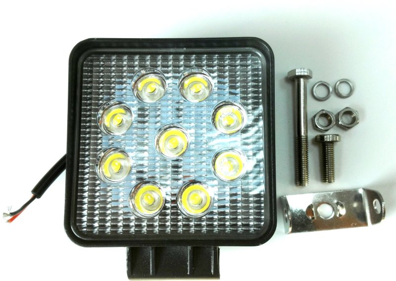 Противотуманная светодиодная фара 9led 27wcr-we093p