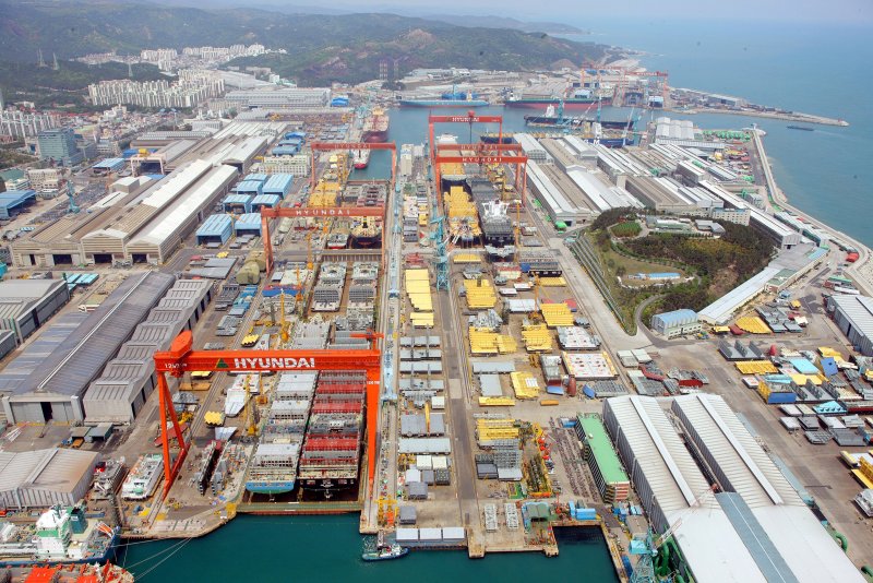 Hyundai Heavy industries Южная Корея