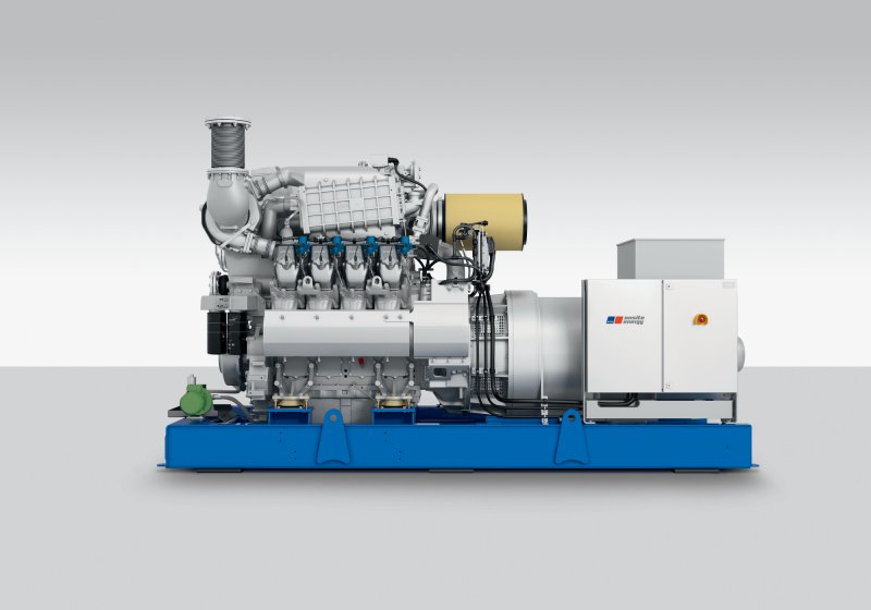 Газопоршневая электростанция MTU