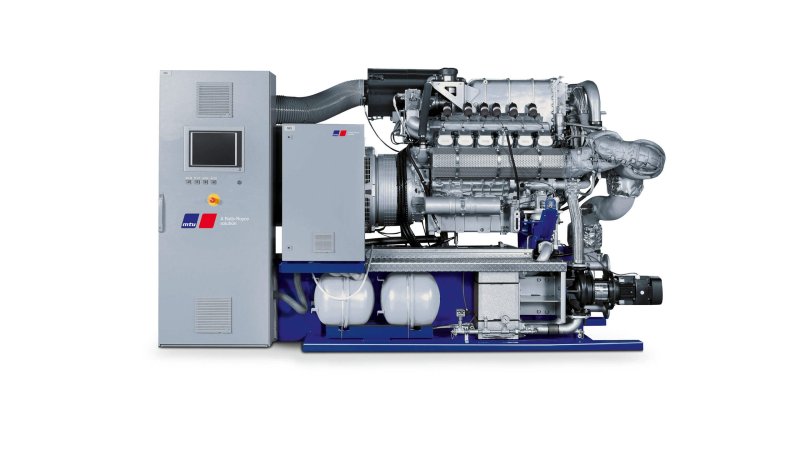 Газопоршневая электростанция MTU