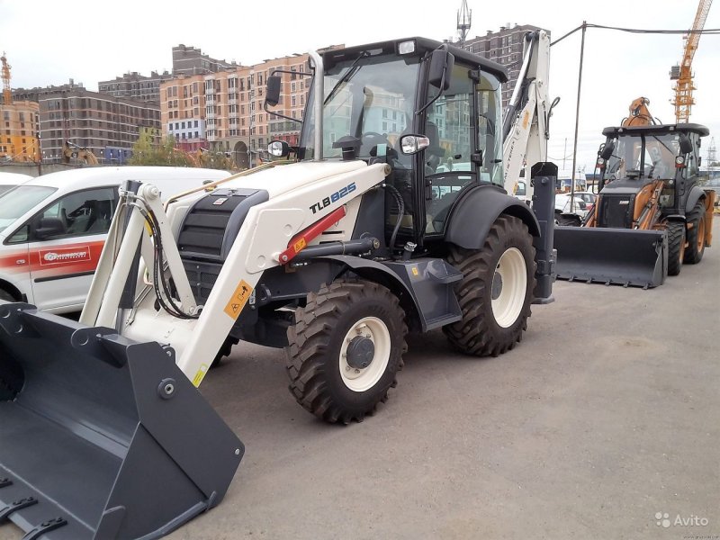 Экскаватор погрузчик Terex 825
