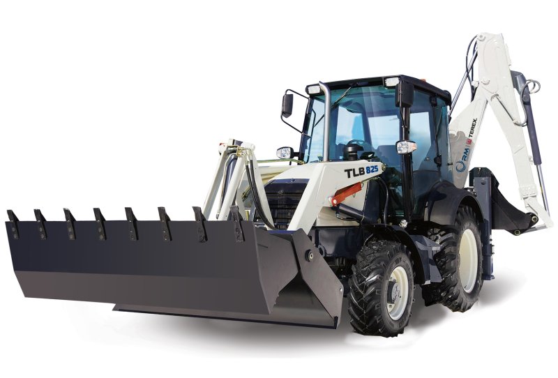 Экскаватор погрузчик Terex 825