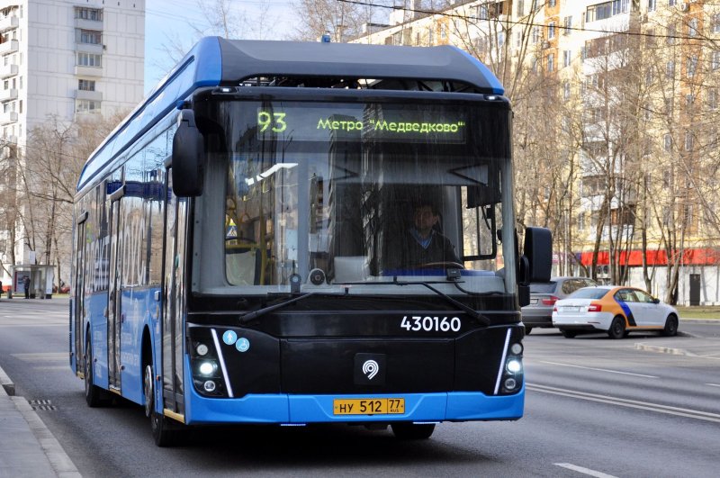 Электробус 93 Москва
