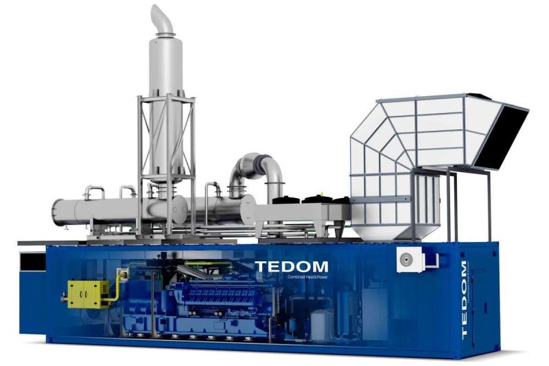 Газопоршневой двигатель Tedom
