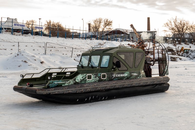 Аэролодка Север Фантом 750к long